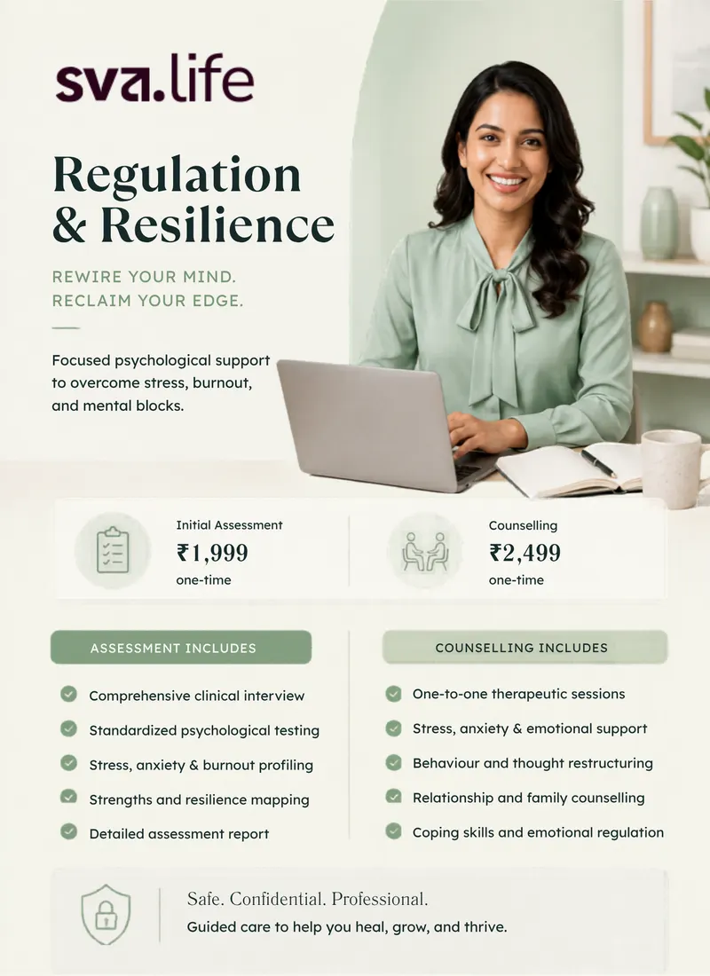 Regulation & Resilience — focused psychological support
